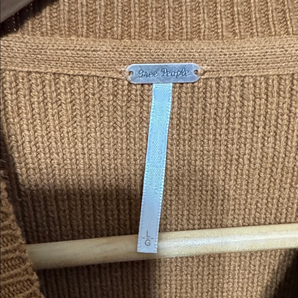 Free People Tan Cowl Neck Sweater - Picture 2 of 5